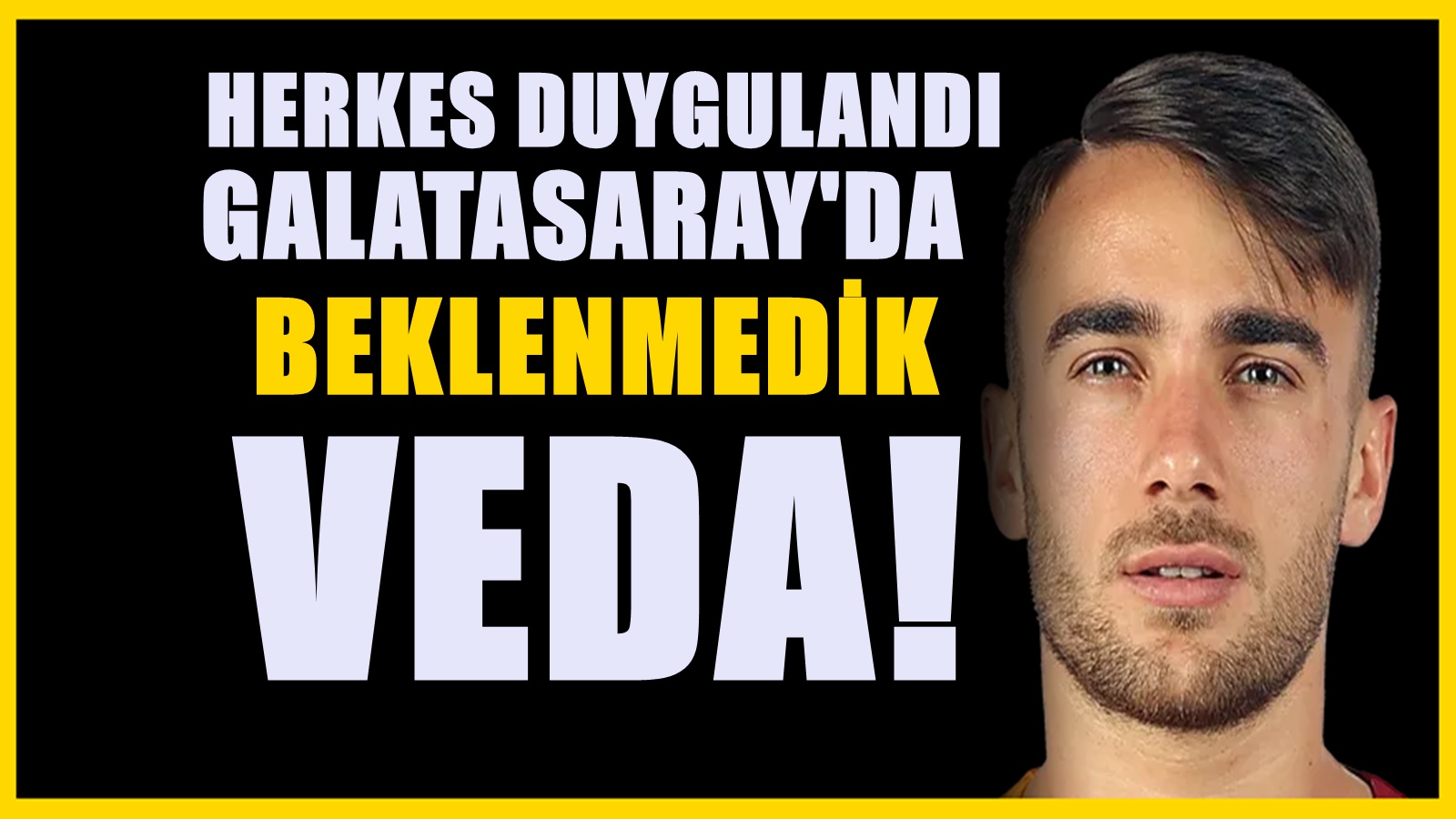 Galatasaray'da üzücü gelişme! Yunus Akgün veda etti