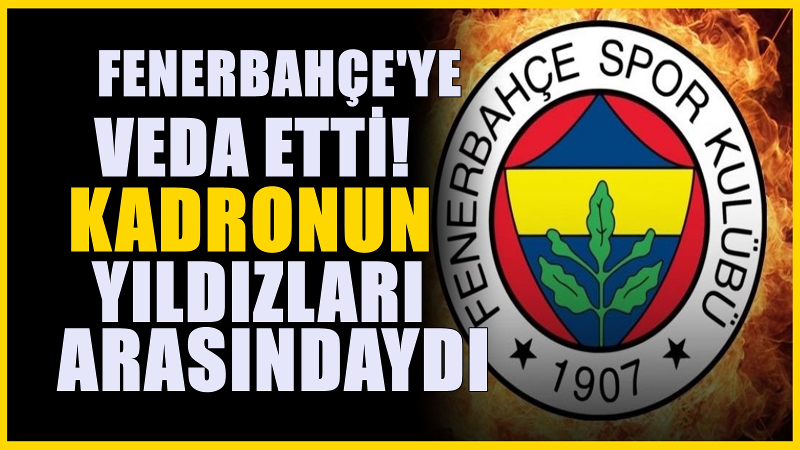 Duygusal sözlerle  Fenerbahçe'ye veda etti! 'Sizleri her zaman kalbimde taşıyacağım'