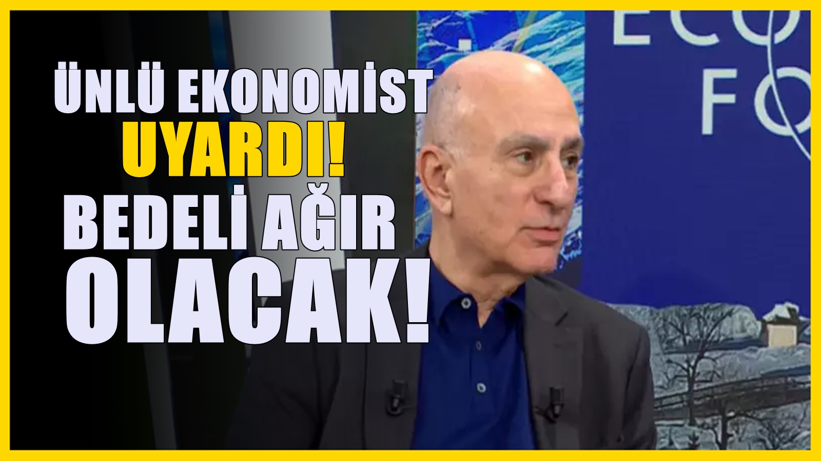 Ünlü ekonomist Mahfi Eğilmez uyardı: Bedeli Ağır Olacak