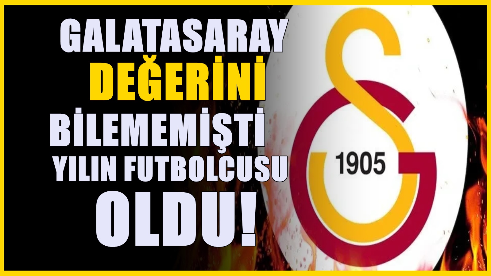 Galatasaray  apar topar göndermişti: Yılın futbolcusu oldu