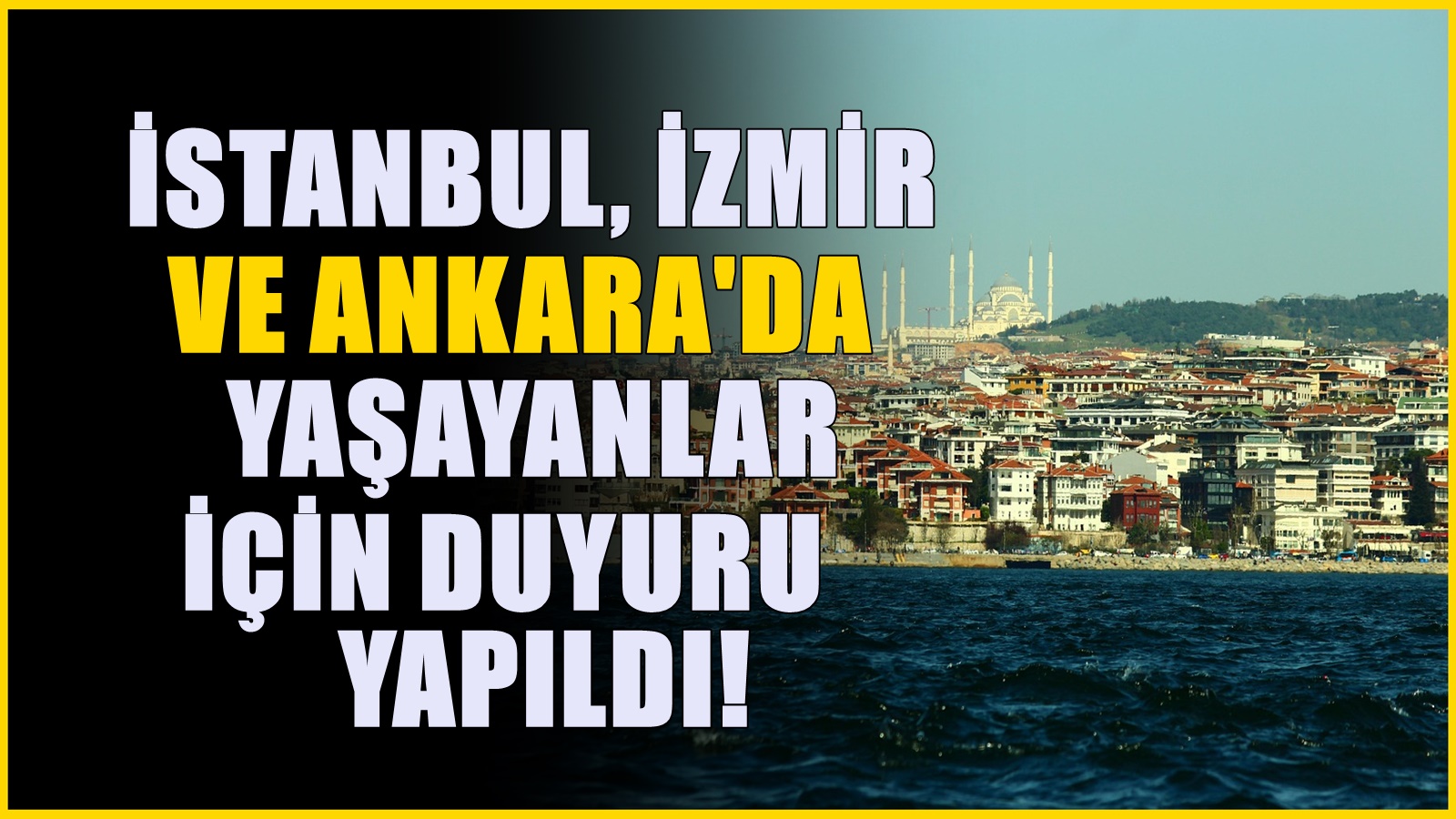 İzmir, İstanbul ve Ankara'da ücretsiz oldu! Resmi duyuru yapıldı