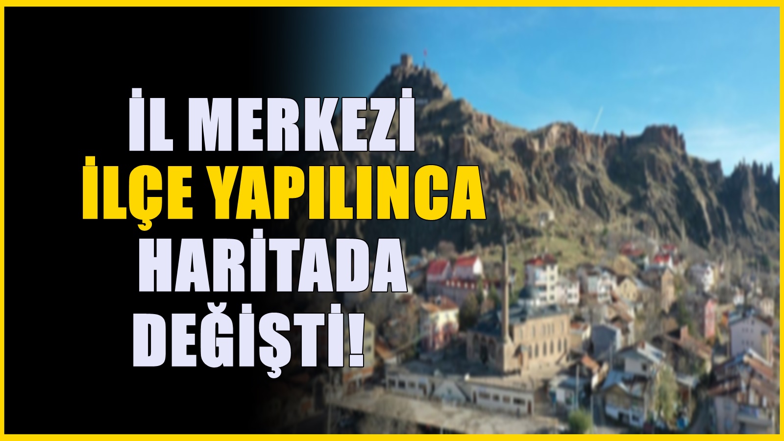 Karadeniz illeri haritası değişti! İlçe yapıldı, Giresun'a bağlandı