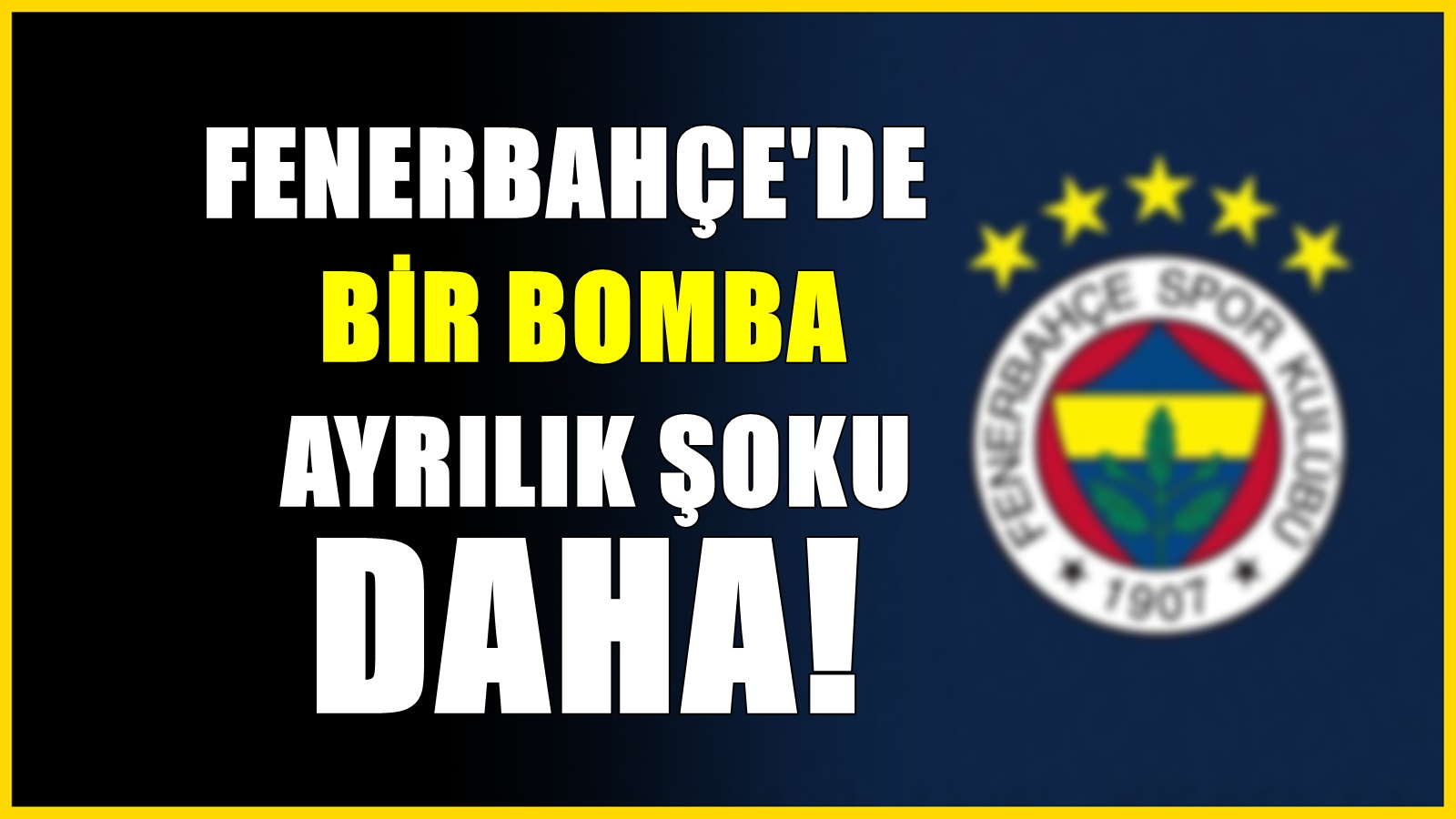 Fenerbahçe'de istifa krizi! Acun Ilıcalı'dan sonra bir veda daha