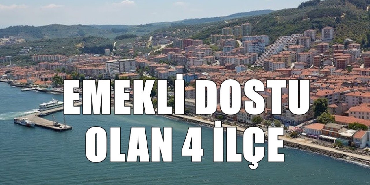 Emeklilerin geçim masraflarının daha az olduğu 4 ilçe! Biri Sivas’ta