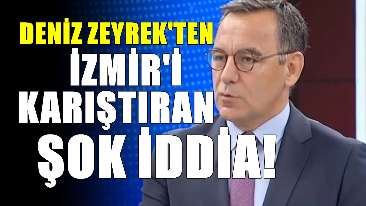 Deniz Zeyrek'ten İzmir'i karıştıran açıklama! Cemil Tugay parti değiştirecek