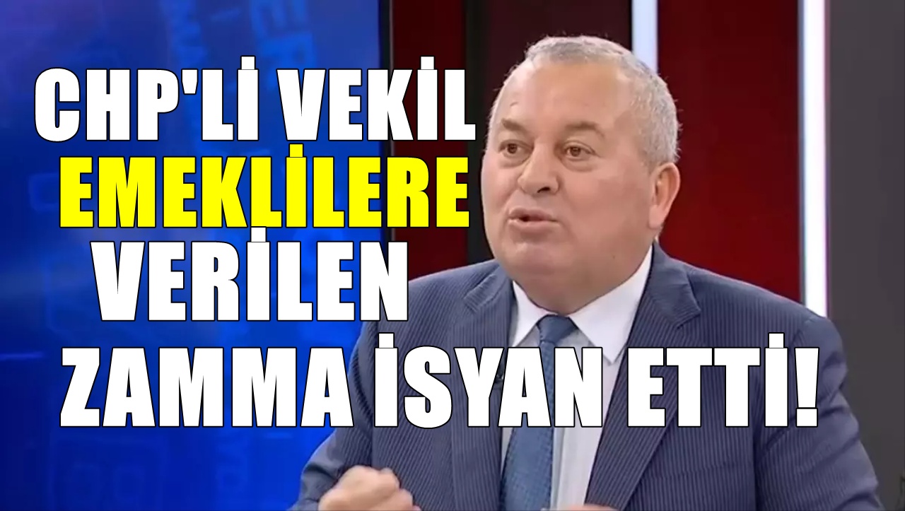 Cemal Enginyurt emekliye verilecek zammı duyunca isyan etti