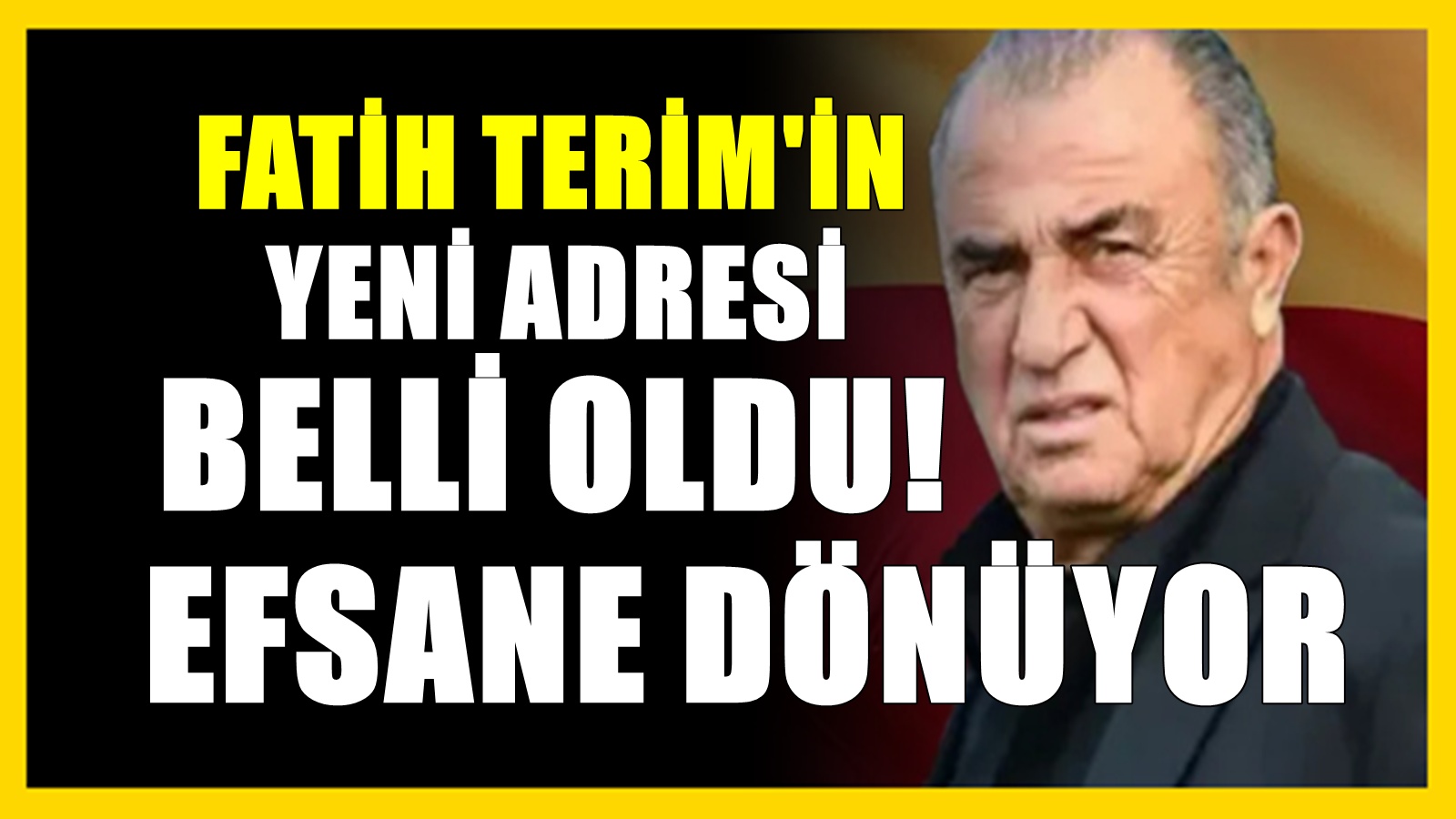 Fatih Terim'in yeni adresi! İmparator imzayı atmak üzere