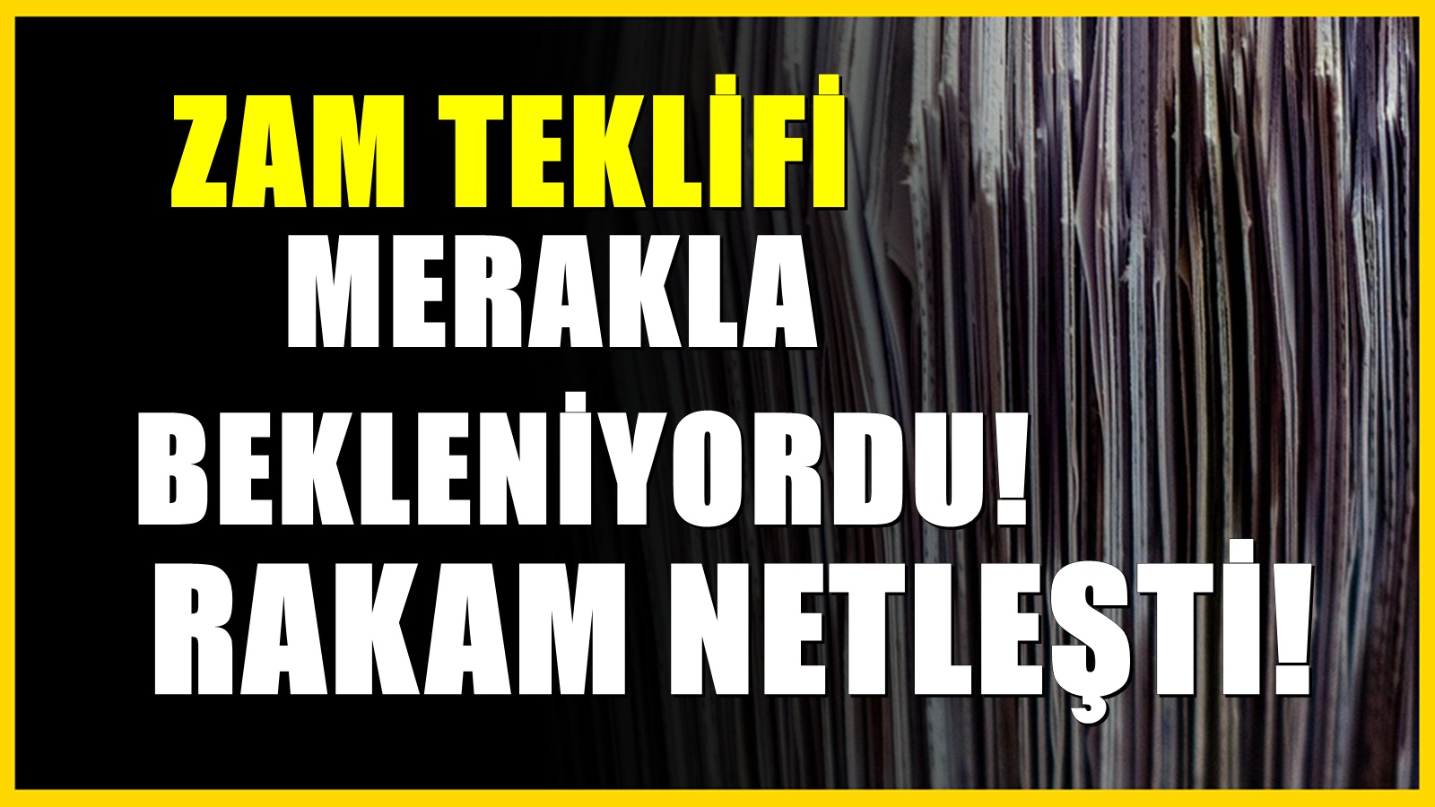 Kamu İşçileri Merakla Bekliyorlardı! Hükümetin Üçüncü Zam Teklifi Ortaya Çıktı