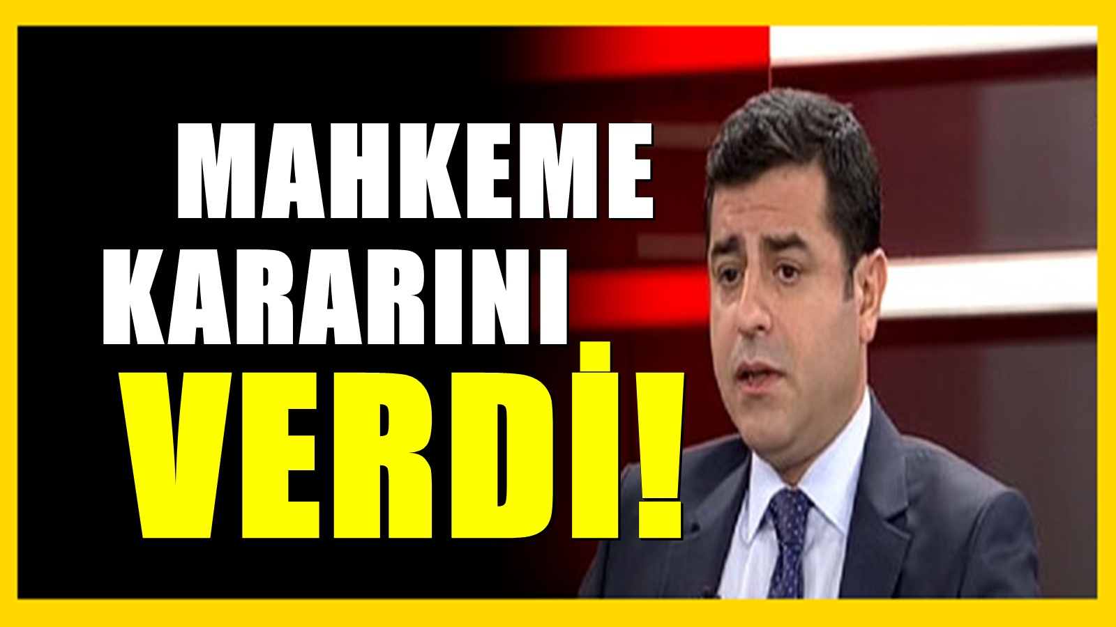 Tahliye edileceği konuşulan Demirtaş için mahkemeden flaş karar