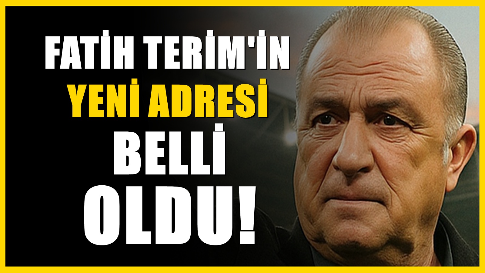 Fatih Terim'in yeni adresi netleşti! Beklenmedik imza