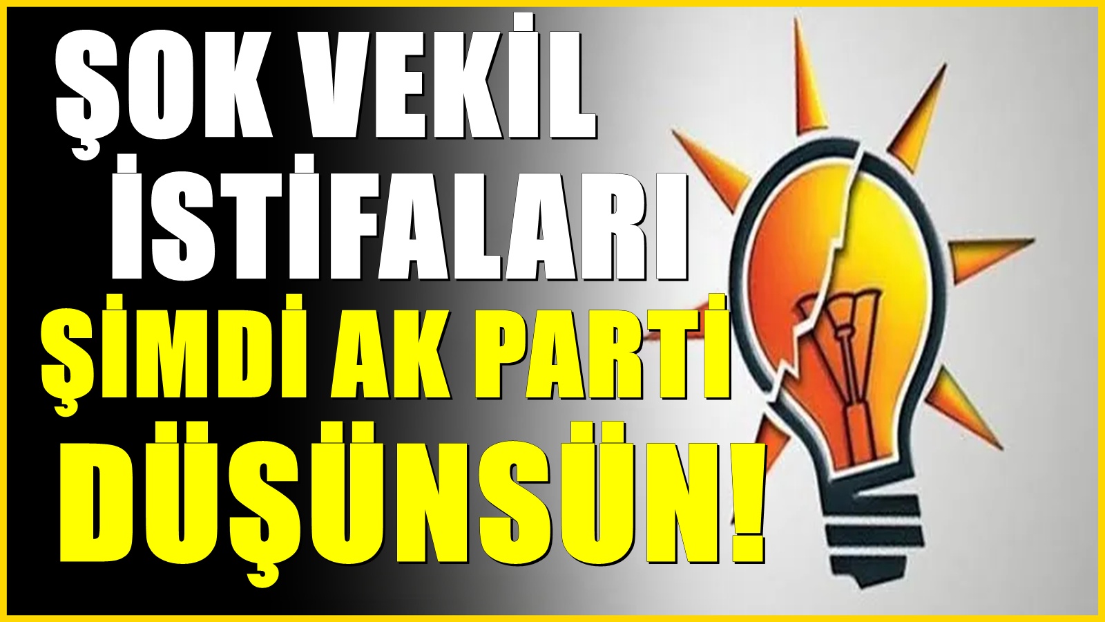 6 vekilin istifasının ardından flaş açıklama! "Şimdi AK Parti düşünsün"