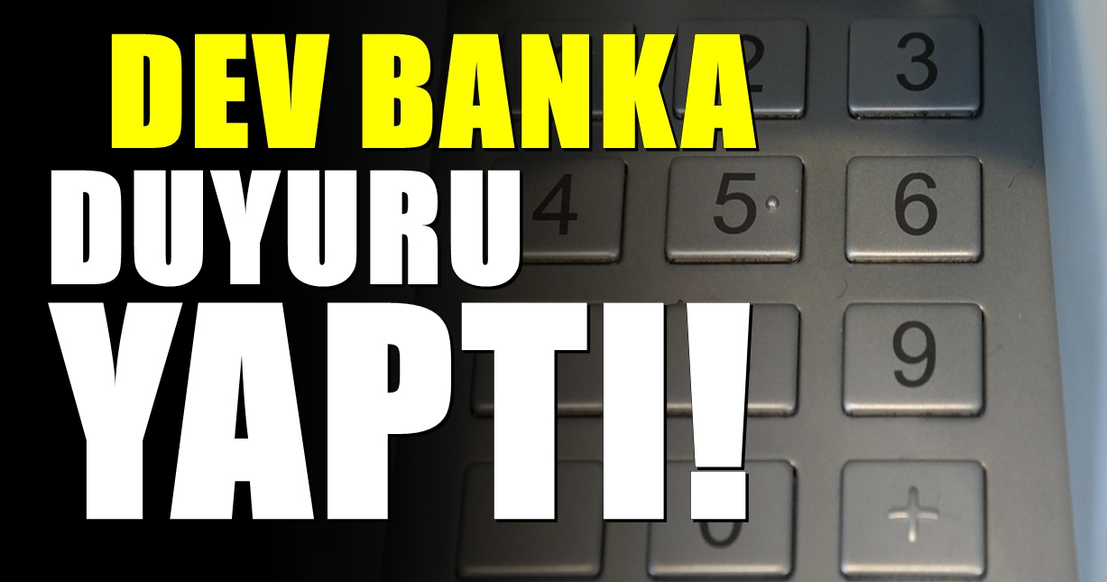 Dev Banka el değiştirdi! IBAN numaraları yeniden belirlenecek