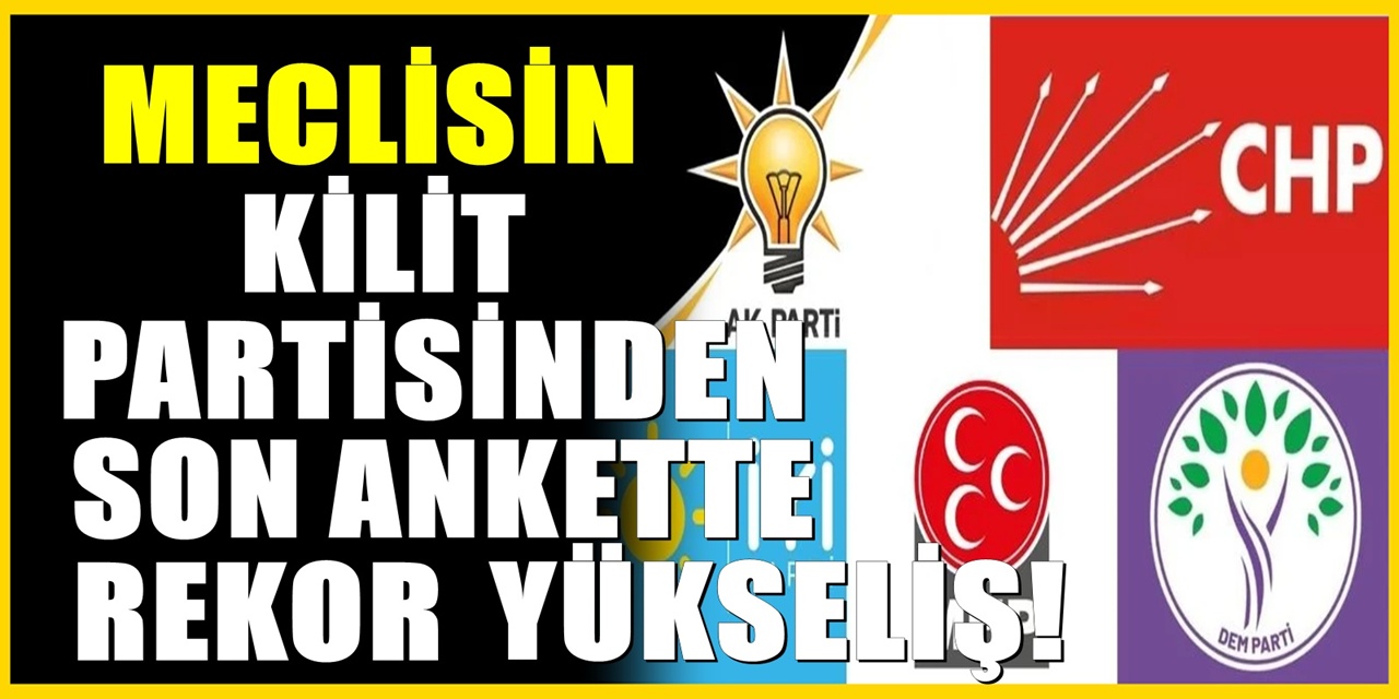 Son seçim anketinde sürpriz! Oylarını tırmandıran tek parti