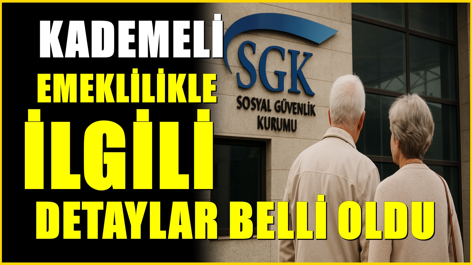 Kademeli Emeklilik Çıkarsa Kim Emekli Olabilecek? Detaylar Belli Oldu
