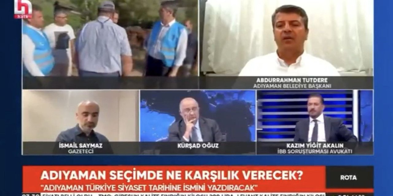 Halk TV yayınında zor anlar: CHP'li başkandan devletten destek alıyoruz çıkışı