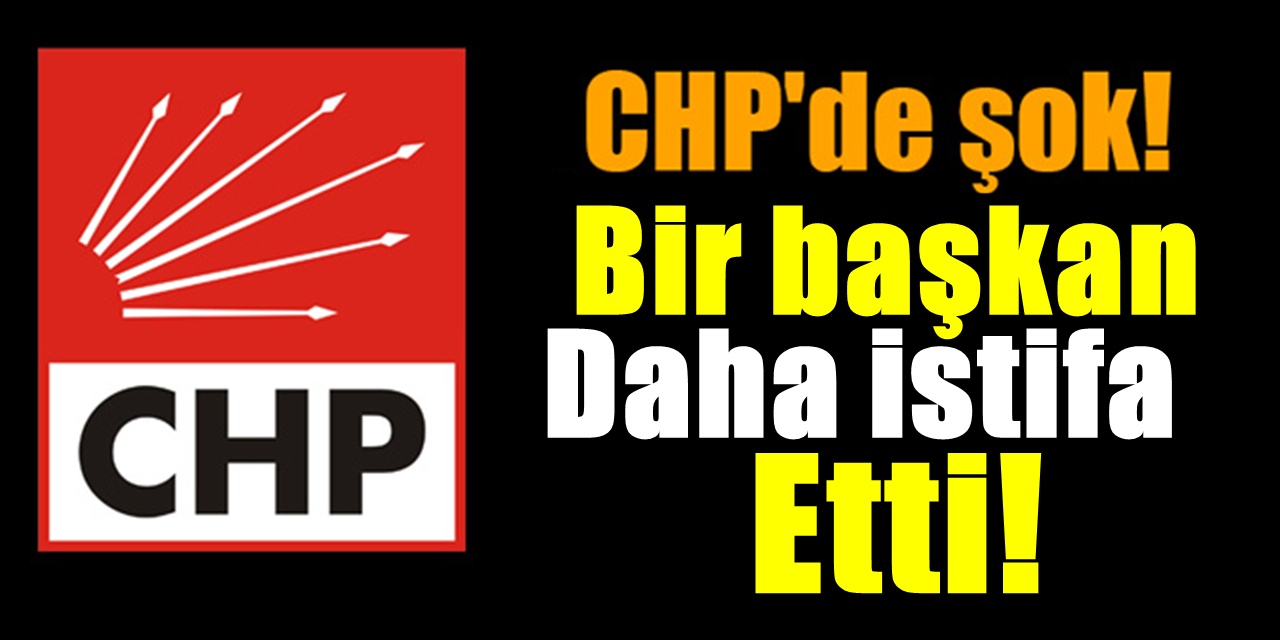 Bir istifa şoku daha! 20 yıl sonra CHP'nin kazandığı şehirdi