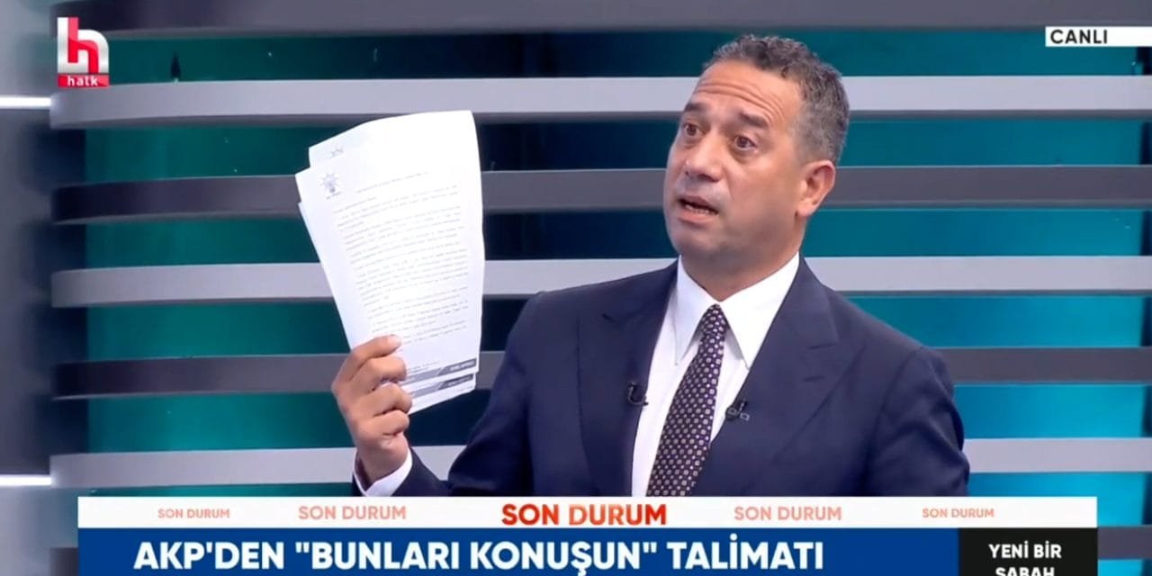Ali Mahir Başarır Halk TV'de paylaştı! İşte AKP'nin beş sayfalık 'kayyum' talimatı