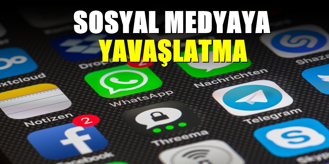 Son dakika: Türkiye'de sosyal medyaya erişim kısıtlaması