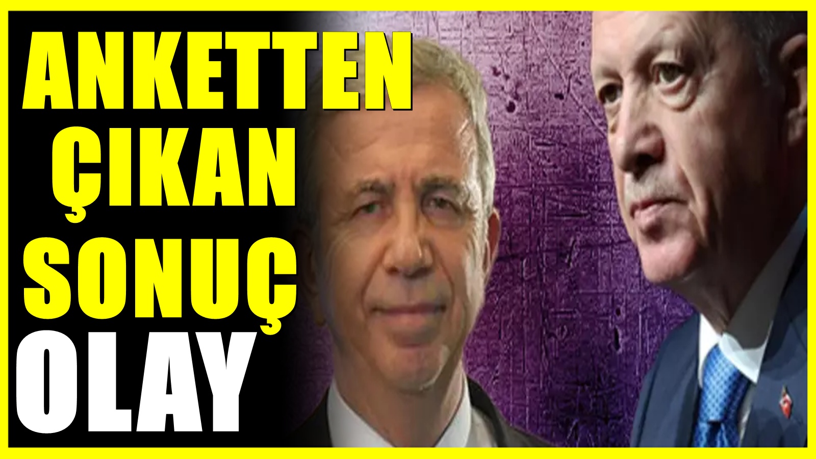 ALF Araştırma'dan Cumhurbaşkanlığı anketi... Erdoğan-Yavaş yarışında büyük fark