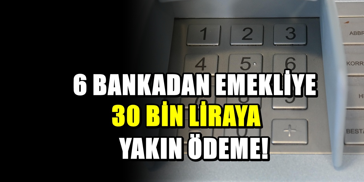 Emeklilere 30 bin TL'ye yakın promosyon! 6 banka harekete geçti
