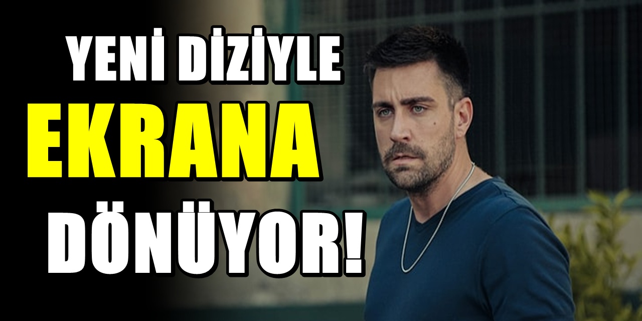 Çağlar Ertuğrul yeni dizisiyle el sıkıştı! Ekrana dönüyor