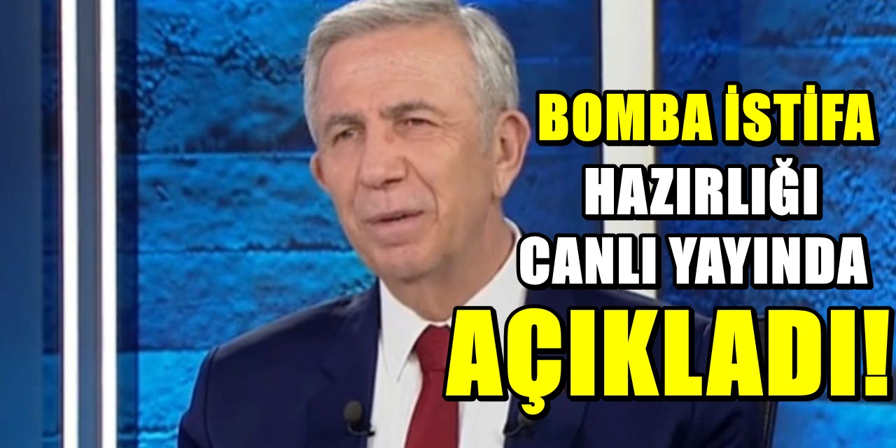 Mansur Yavaş'a İlişkin Bomba İddia: İstifaya Hazırlanıyor