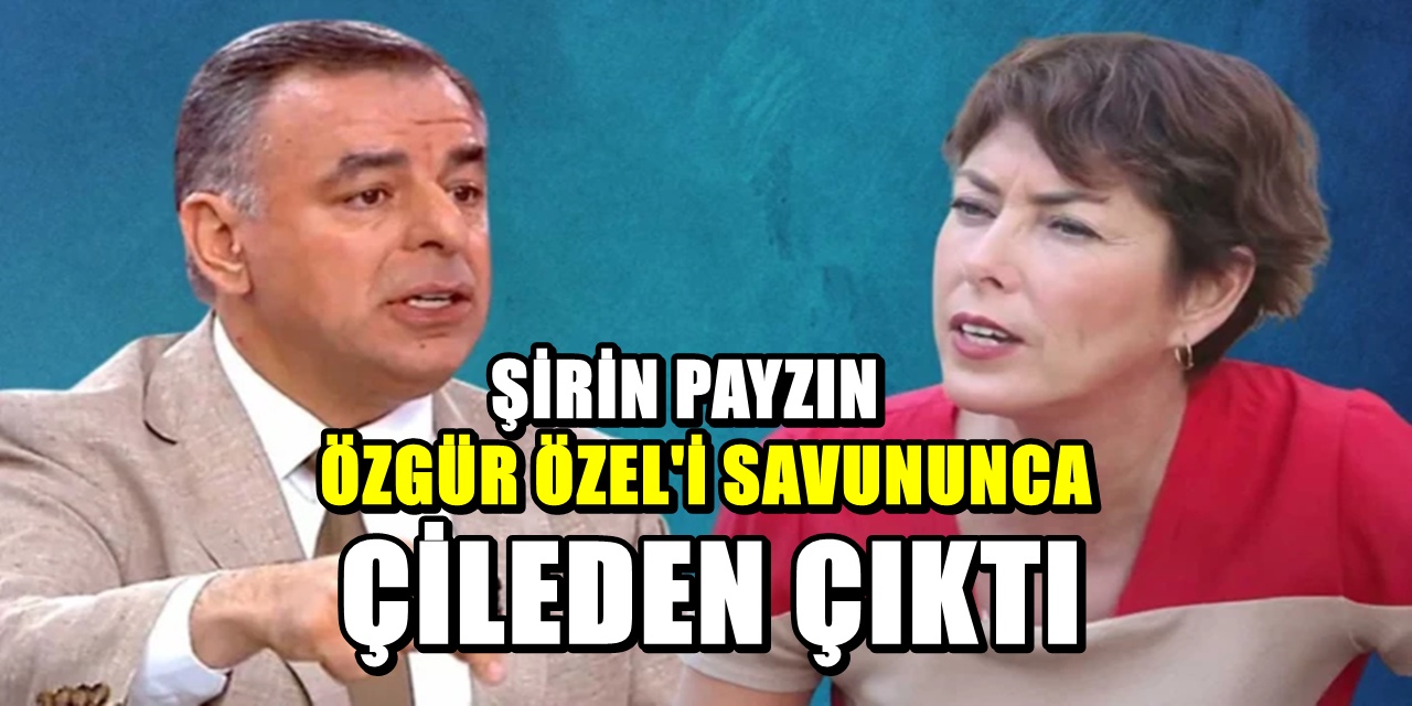 Şirin Payzın Özgür Özel'i savununca Barış Yarkadaş çileden çıktı
