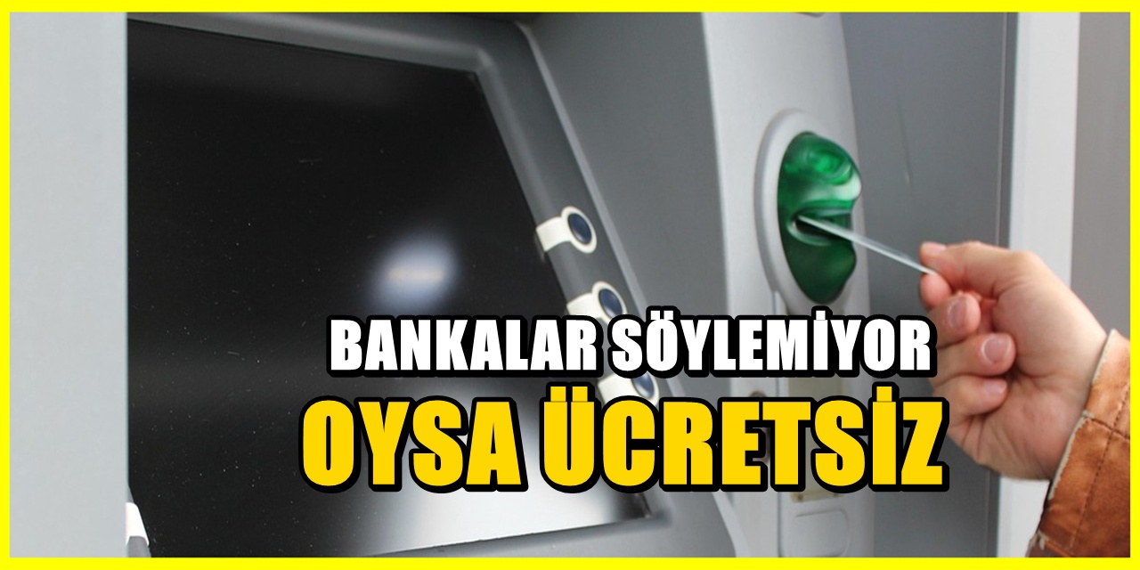 Bankalar Söylemiyor Ama ATM'lerde Bu İşlemi Ücretsiz Yapmak Mümkün