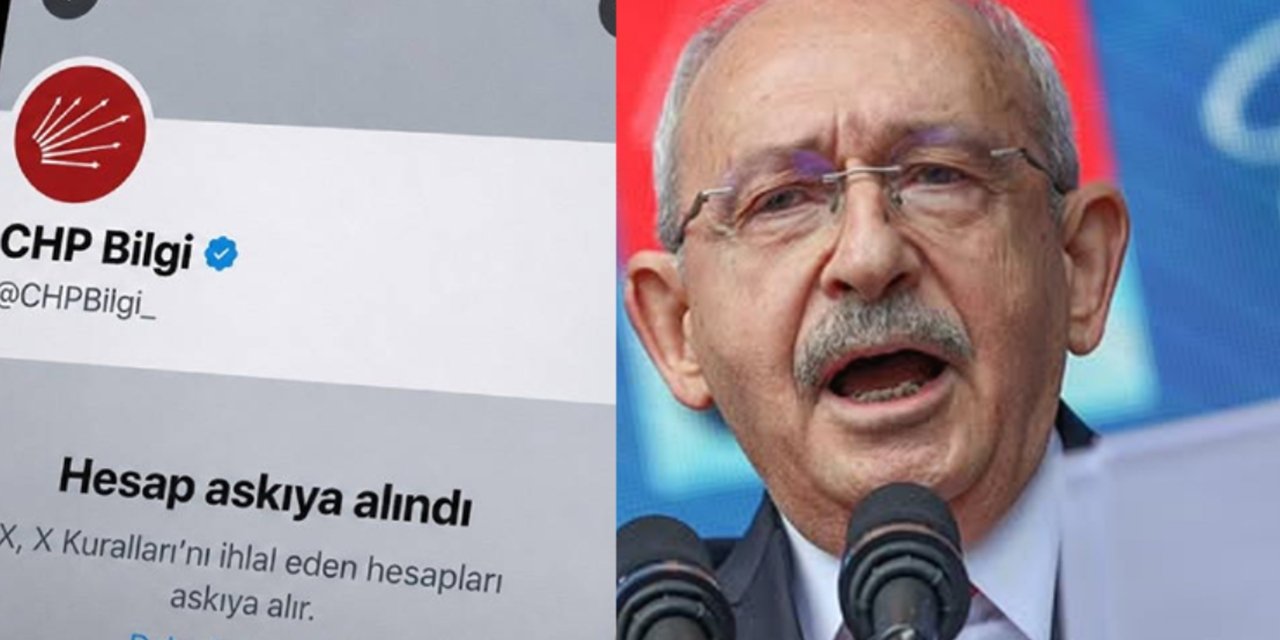 Kılıçdaroğlu yönetiminin açtığı yeni hesaba X engeli! Askıya alındı
