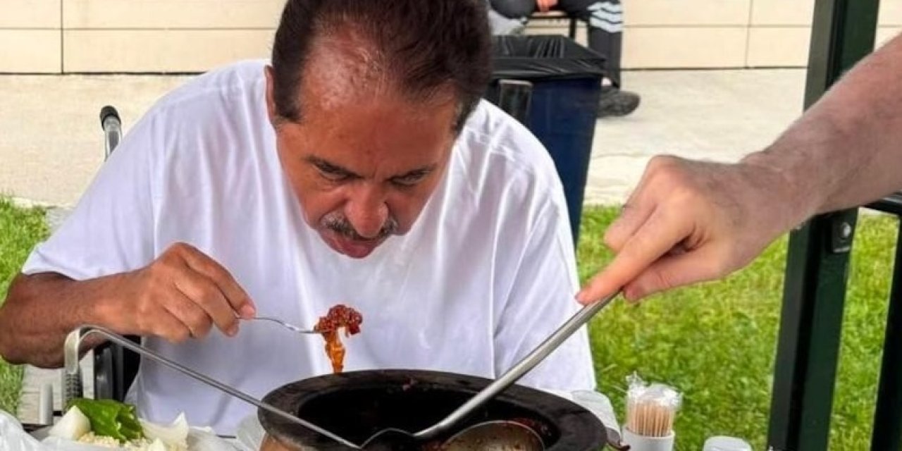 İbrahim Tatlıses sağlığına kavuştu: Güveç yediği fotoğrafı paylaştılar