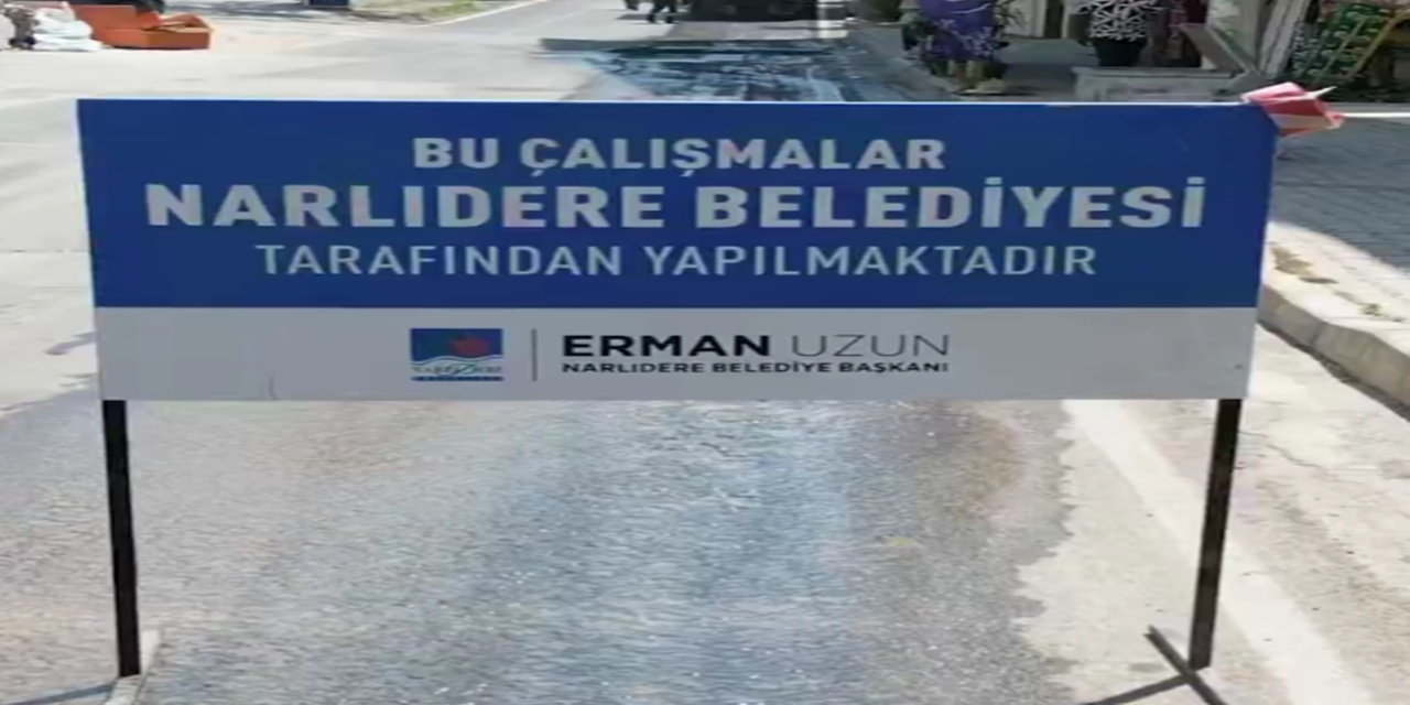 Narlıdere Belediyesi'nden yağış öncesi güvenlik hamlesi: Kaygan yokuşlarda çalışma sürüyor