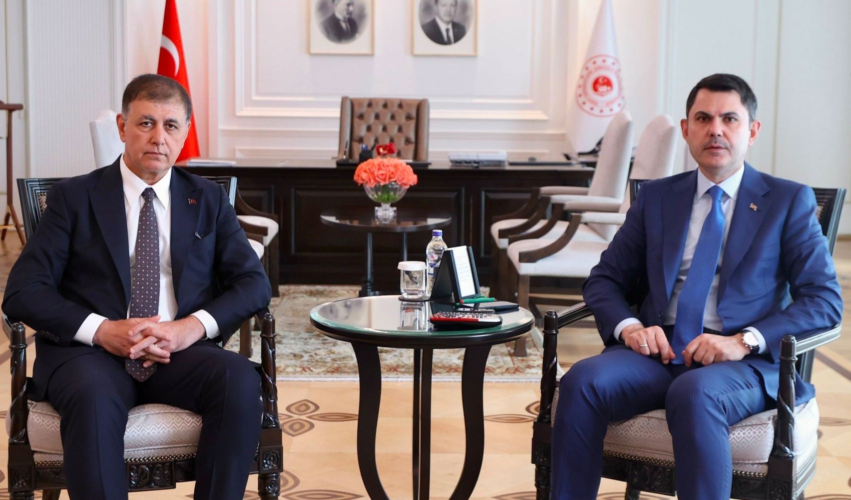 AKP'li Kurum, Cemil Tugay'ın ziyaretine dair paylaşımda bulundu: CHP'den ayrılmıştı