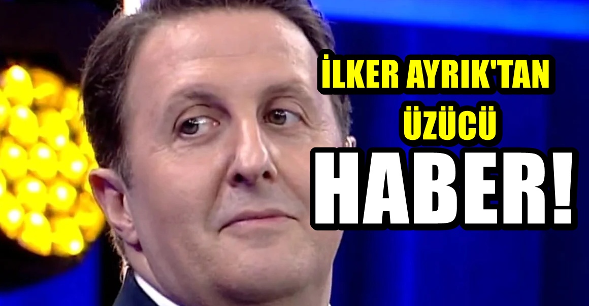İlker Ayrık'tan üzücü haber, gösterilerini de iptal etti