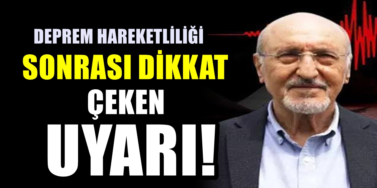 İstanbul'da deprem hareketliliği arttı! Prof. Dr. Osman Bektaş'tan dikkat çeken uyarı