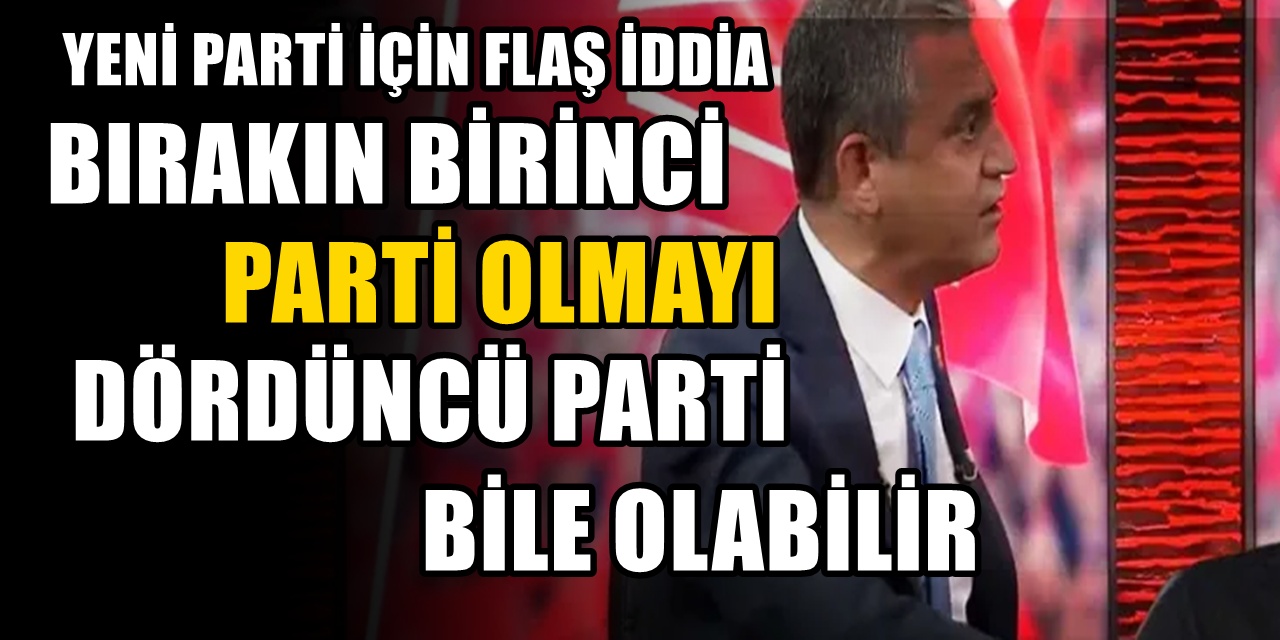 CHP'li vekilden dikkat çeken Yeni Parti çıkışı: İYİ Parti'nin kaderini yaşayabilir