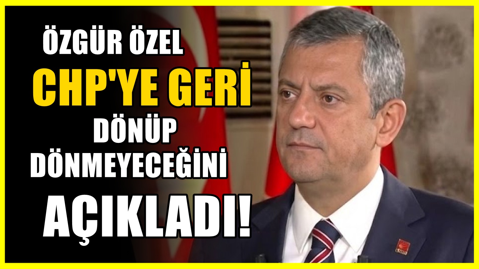 Butlan kararı bozulursa CHP'ye dönecek mi? Özgür Özel'den açıklama