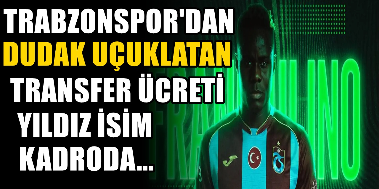 Dudak uçuklatan rakamla Trabzonspor, Franculino Dju'yu transfer etti
