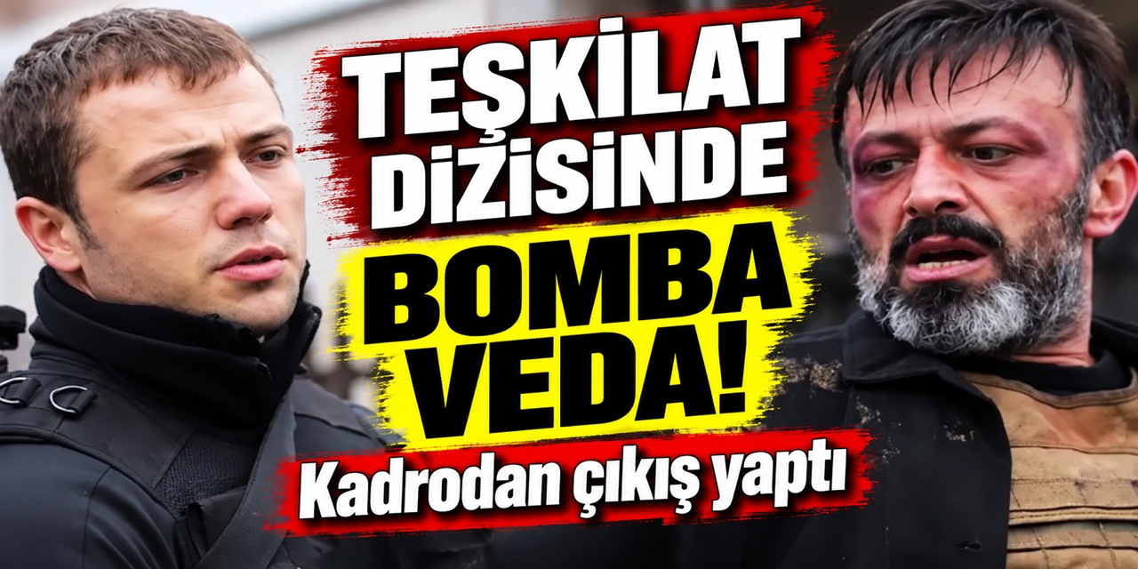 TRT1'in rekortmen dizisi Teşkilat’ta flaş ayrılık! Serhat Kılıç daha sete çıkamadan veda etti