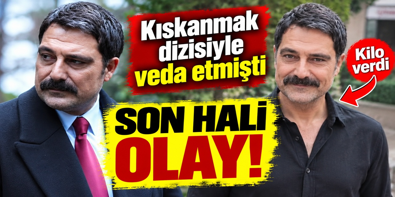 Kıskanmak dizisiyle ekrana veda eden Bülent İnal kilo verdi! Değişimi inanılmaz
