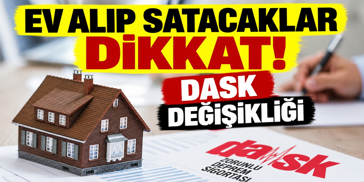 Ev alıp satacaklar dikkat! DASK artık devredilmeyecek yenisi gerekecek