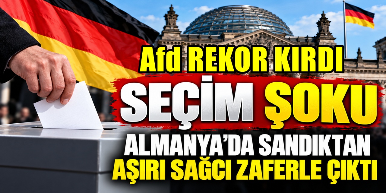 Almanya'da sandıktan aşırı sağcı AfD zaferle çıktı