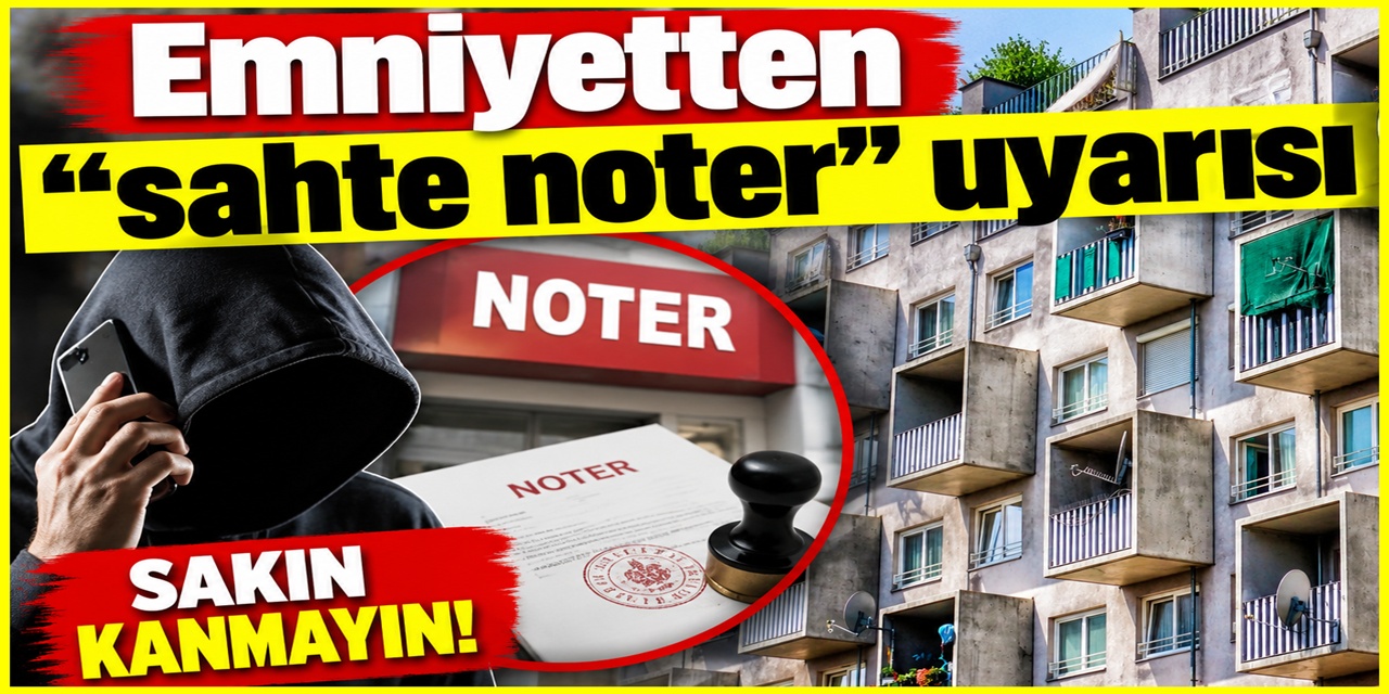 İzmirlilere uyarı var! Emniyetten “sahte noter” uyarısı