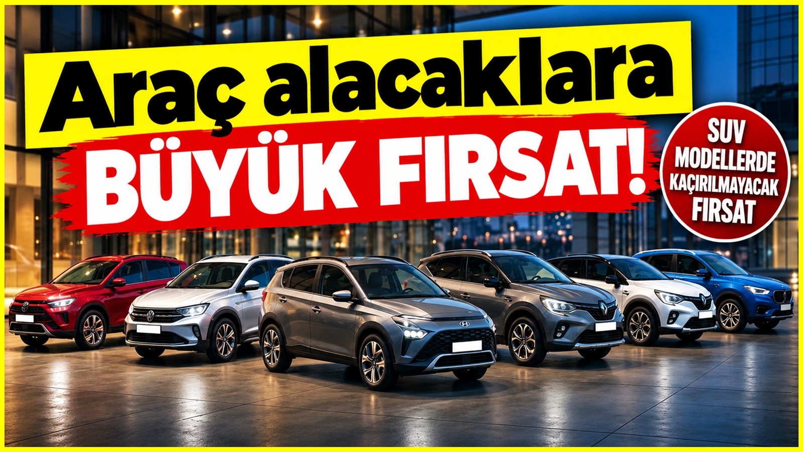 SUV almak isteyenlere fiyat sürprizi: Hyundai, Togg, Renault, Opel, Kia ve Skoda 2 milyon TL’nin altında