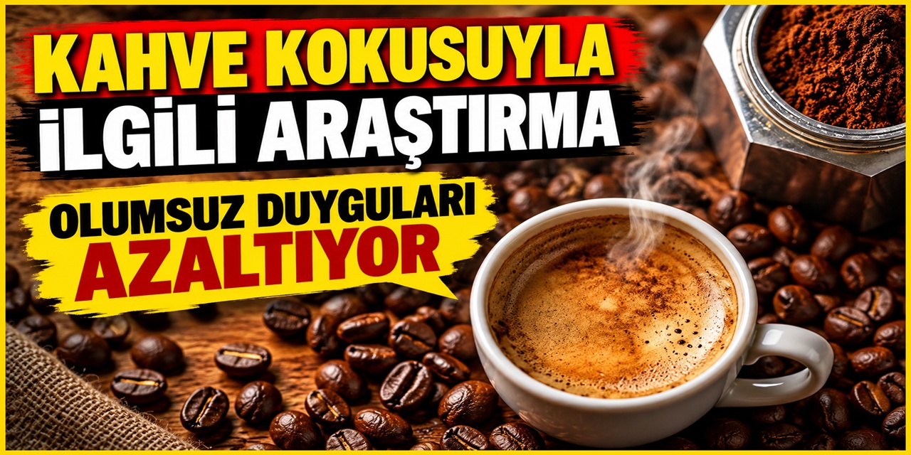 Kahve kokusu olumsuz duyguları azaltıyor iddiası