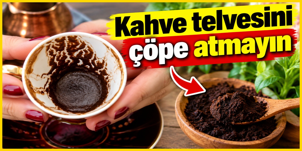 Kahve içtikten sonra telvesini saklayın: 3 farklı yerde işe yarıyor