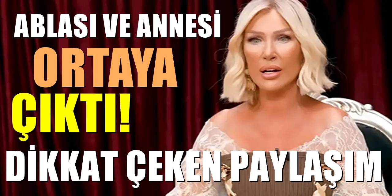 Seda Sayan annesi ve ablasıyla poz verdi! Sosyal medya bunu konuşuyor