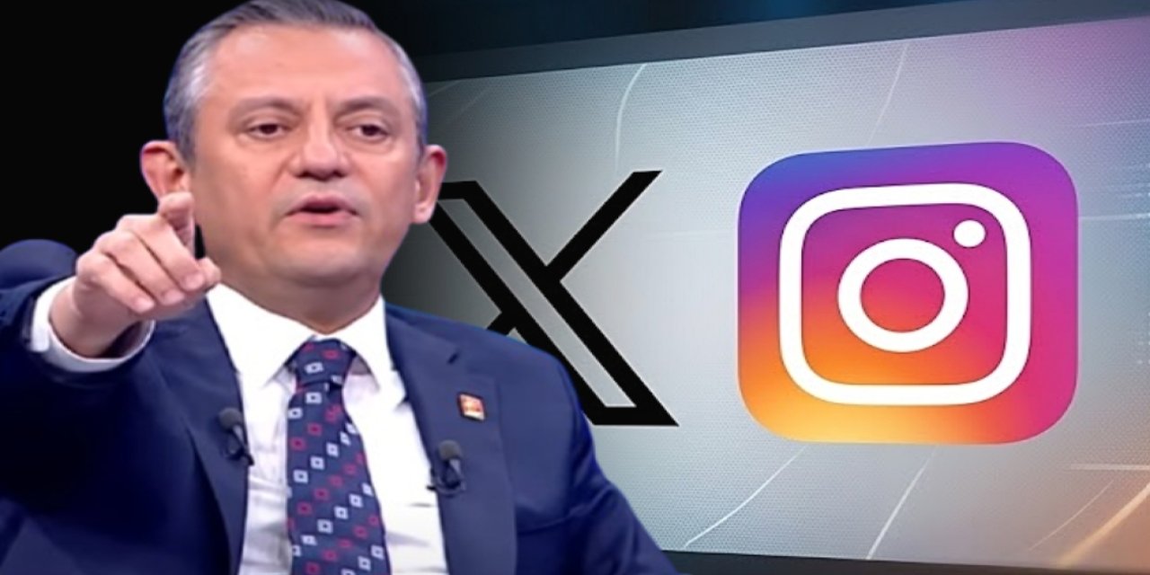 Özgür Özel'den X ve Instagram'a 'sansür' tepkisi: ''Yanlış tarafta durmayın!''