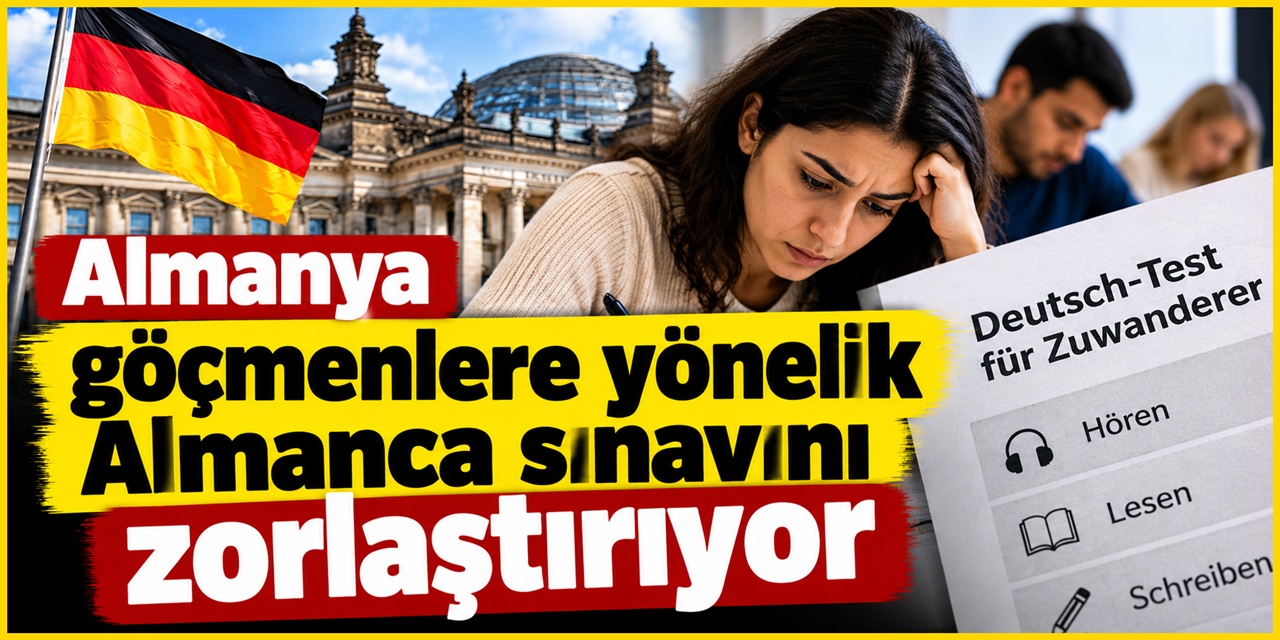 Almanya göçmenlere yönelik Almanca sınavını zorlaştırıyor