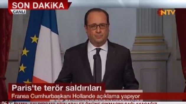 Fransa olağanüstü hal ilan etti, ordu Paris'e indi!