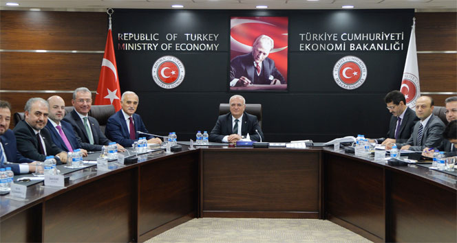 MÜSİAD Heyeti ,Bakan Elitaş'ı ziyaret etti!